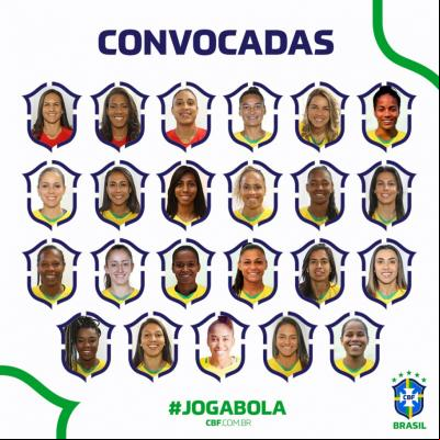 Seleção Feminina: veja convocadas da para amistosos de outubro
