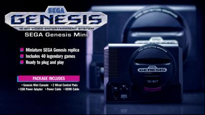 SEGA aposta na nostalgia e lança Genesis Mini