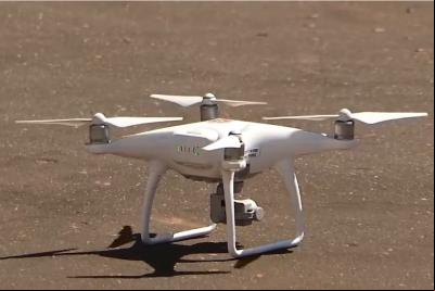 drone ao solo
