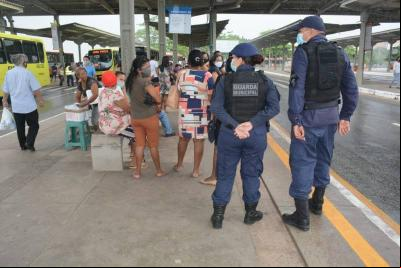 São Luís: Guarda Municipal intensifica patrulha no Terminal Praia Grande