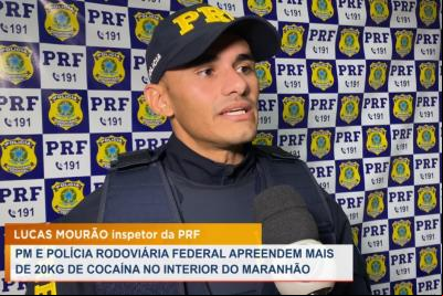 PRF flagra transporte de 24kg de cocaína em São Domingos do Azeitão