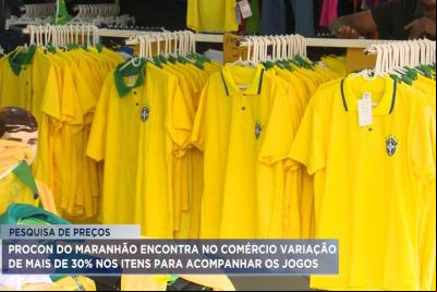 Pesquisa encontra variação de 33% em itens para o mundial no Catar