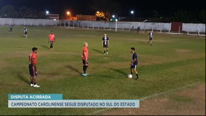 Campeonato Carolinense segue disputado no Sul do Estado 