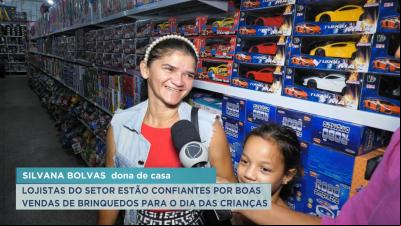 Lojistas começam a se preparar para o Dia das Crianças em São Luís