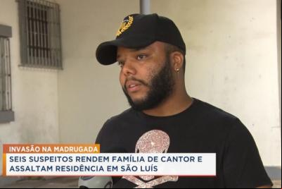 Lucas Rodrigues: cantor fala sobre assalto à residência em São Luís
