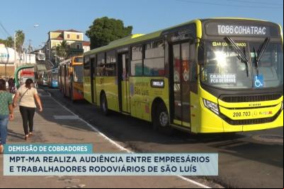 MPT fará nova reunião com rodoviários para evitar paralisação nos ônibus de São Luís