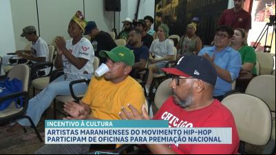 Artistas maranhenses do Hip-Hop participam de oficinas para premiação nacional