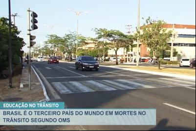 Brasil é o terceiro país do mundo em mortes no trânsito segundo OMS