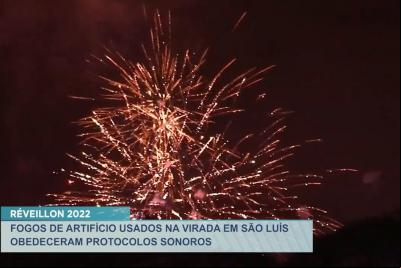 Réveillon 2022 no MA teve fogos de artifício silenciosos