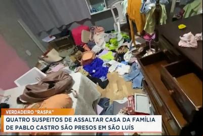Presos suspeitos de assaltar família de jogador maranhense em São Luís 