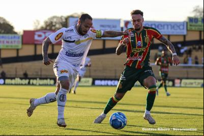 Série B: Sampaio Corrêa perde para Novorizontino por 1 a 0 em São Paulo