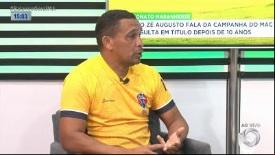 Esporte Cidade entrevista Zé Augusto, Técnico Campeão do Maranhense 2023 