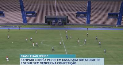 Sampaio perde para Botafogo-PB pelo Brasileiro da Série C
