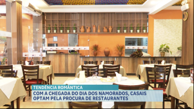 Dia dos namorados chegando, casais optam pela procura de restaurantes