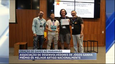 Desenvolvedores de games levam prêmio nacional com artigo sobre o setor no Maranhão