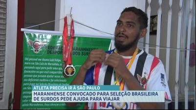 Futebol: maranhense convocado para Seleção Brasileira de Surdos faz apelo para custos de viagem