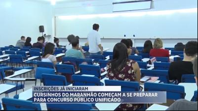 Cursinhos do MA preparam estudos para concurso público unificado