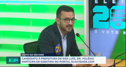 Eleições 2024: SuaCidade entrevista candidato a prefeito de São Luís, Dr. Yglésio (PRTB)