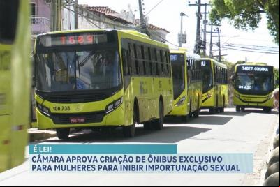 Lei prevê ônibus para uso exclusivo das mulheres em São Luís