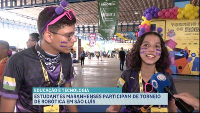Estudantes maranhenses participam de Torneio de Robótica em São Luís
