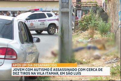 Jovem autista é assassinado com 10 tiros na Vila Itamar
