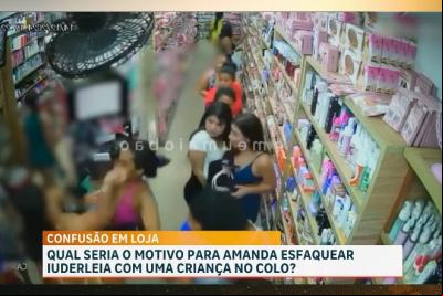 Confusão com faca em loja no Maiobão deixa clientes em pânico