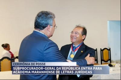 Nicolao Dino toma posse na Academia Maranhense de Letras Jurídicas