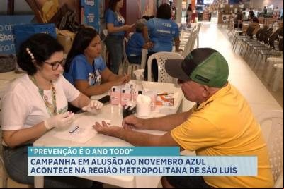 Estado realiza ações em saúde em alusão ao Novembro Azul