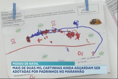 Papai Noel dos Correios: mais de 2 mil cartinhas aguardam adoção no Maranhão