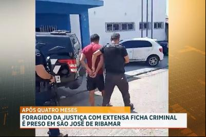Foragido é preso após extorquir os próprios avós em São José de Ribamar
