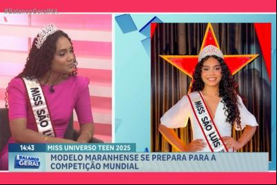 Vem Comigo: modelo maranhense se prepara para competição mundial