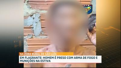 PM conduz homem por porte ilegal de arma de fogo na Estiva