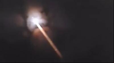 Clarão no céu noturno pode ter sido causado pela entrada de lixo espacial na atmosfera