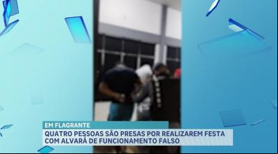 Polícia Militar apreende documento falso durante fiscalização de festa na Vila Sarney, em São Luís
