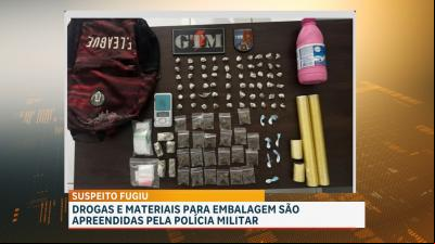 Polícia apreende drogas dentro de bolsa no bairro da Ilha da Paz, em São Luís