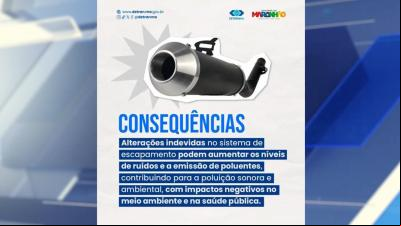 Adulteração no escapamento de moto pode causar danos à saúde auditiva além de infração no CTB