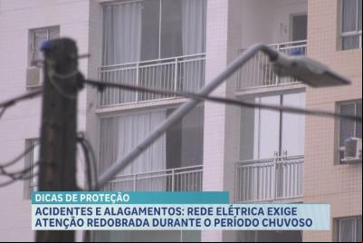 Veja cuidados com energia elétrica no período chuvoso