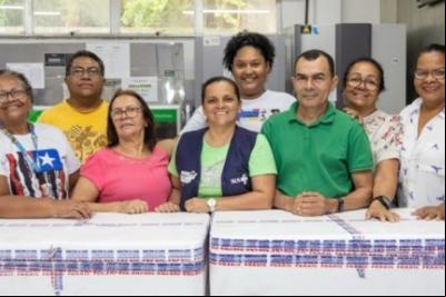 SES recebe vacina contra gripe e mobiliza municípios para estratégia de vacinação