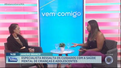 Vem Comigo: especialista comenta importância da saúde mental de crianças e adolescentes