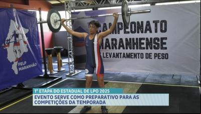 São Luís sedia 1° Etapa do Estadual de Levantamento de Peso Olímpico
