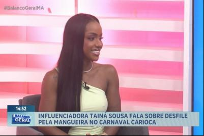 Vem Comigo: Tainá Sousa brilha no Carnaval e encanta o Brasil