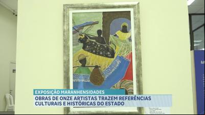 Obras de onze artistas trazem referências culturais e históricas do Maranhão