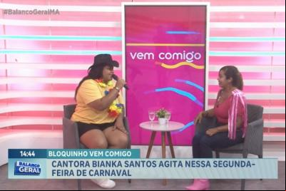 Vem Comigo: entrevista com a cantora Bianka Santos