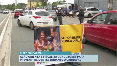 Equatorial Maranhão e Detran realizam ações educativas no trânsito durante o Carnaval