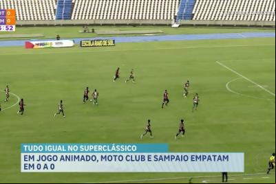Moto Club e Sampaio empatam em 0 a 0 