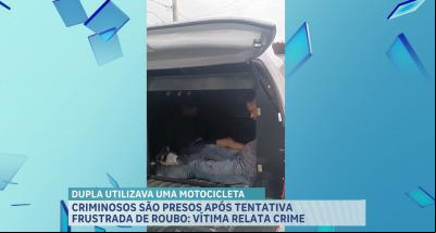 PM conduz suspeitos de tentativa de assalto no Araçagy, na Grande Ilha