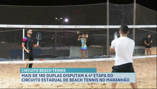 São Luís recebe 4ª etapa do circuito de Beach Tennis